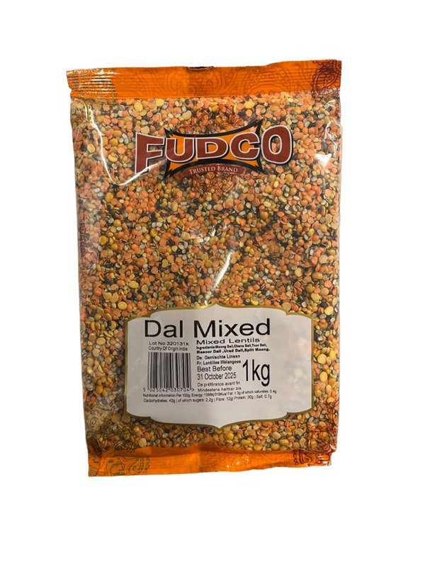 Fudco Dall Mixed (Mixed Lentils) 1kg