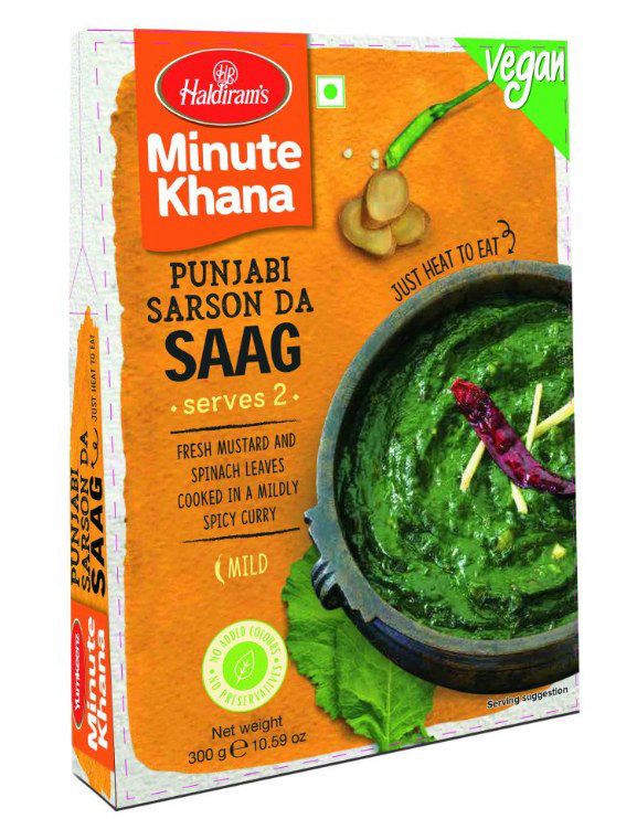 Haldiram's Punjabi Sarson Da Saag Ready Meal 300g