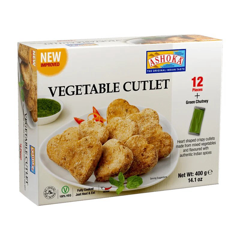 Ashoka Frozen Vegetable Cutlet 400g