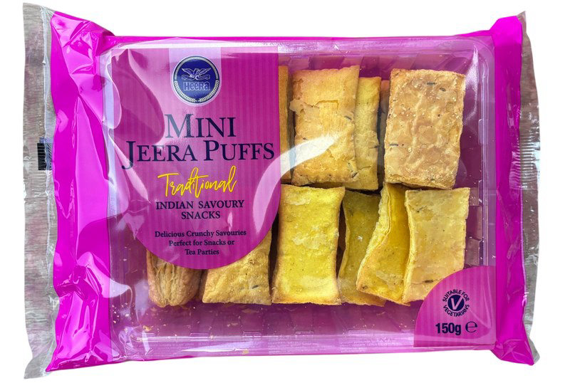 Heera Traditional Mini Jeera Puff 150g