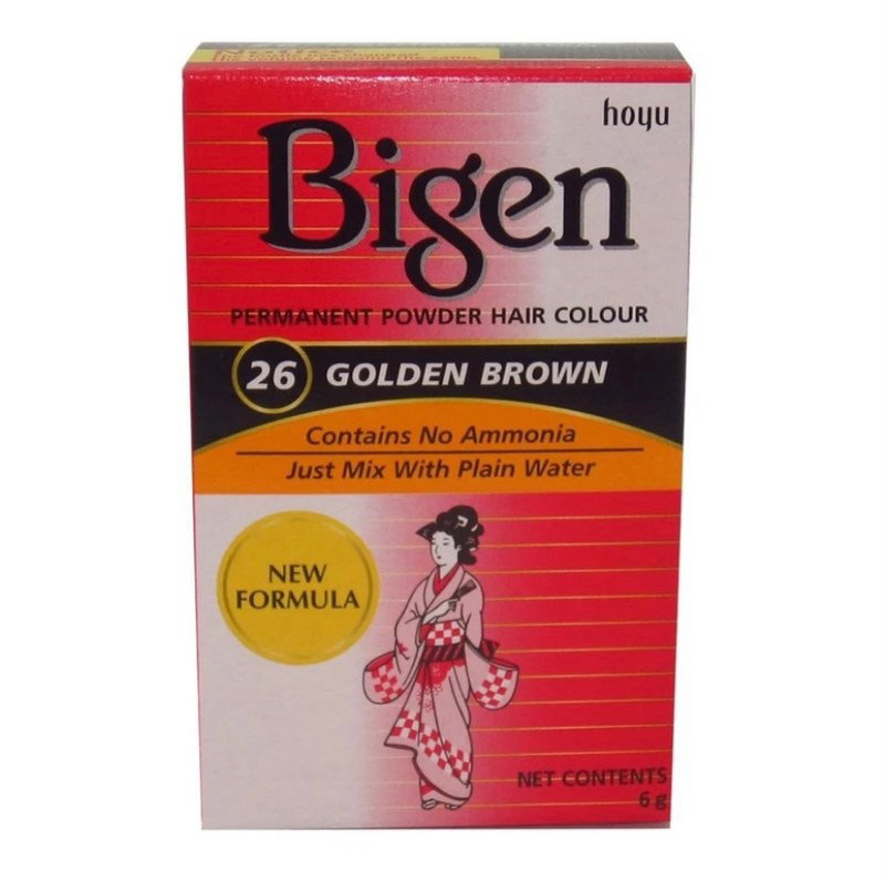 Bigen Hair Colour - Golden Brown 6g (Number 26)