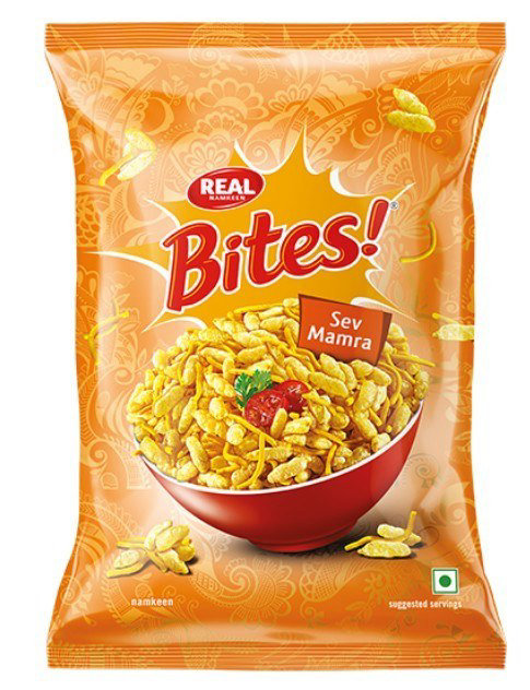 Real Bites - Sev Mamra Plain  400g