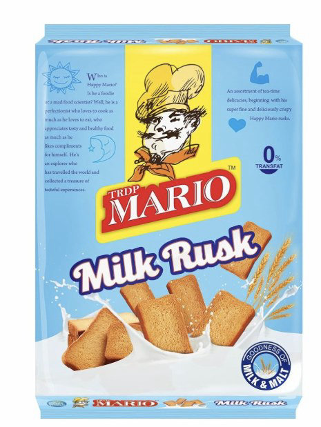 Mario Milk Rusk 600g