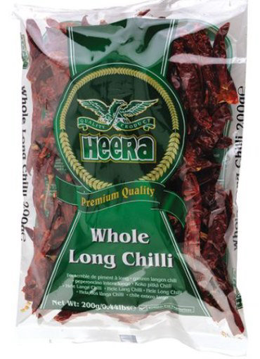 Heera Whole Long Chilli 200g