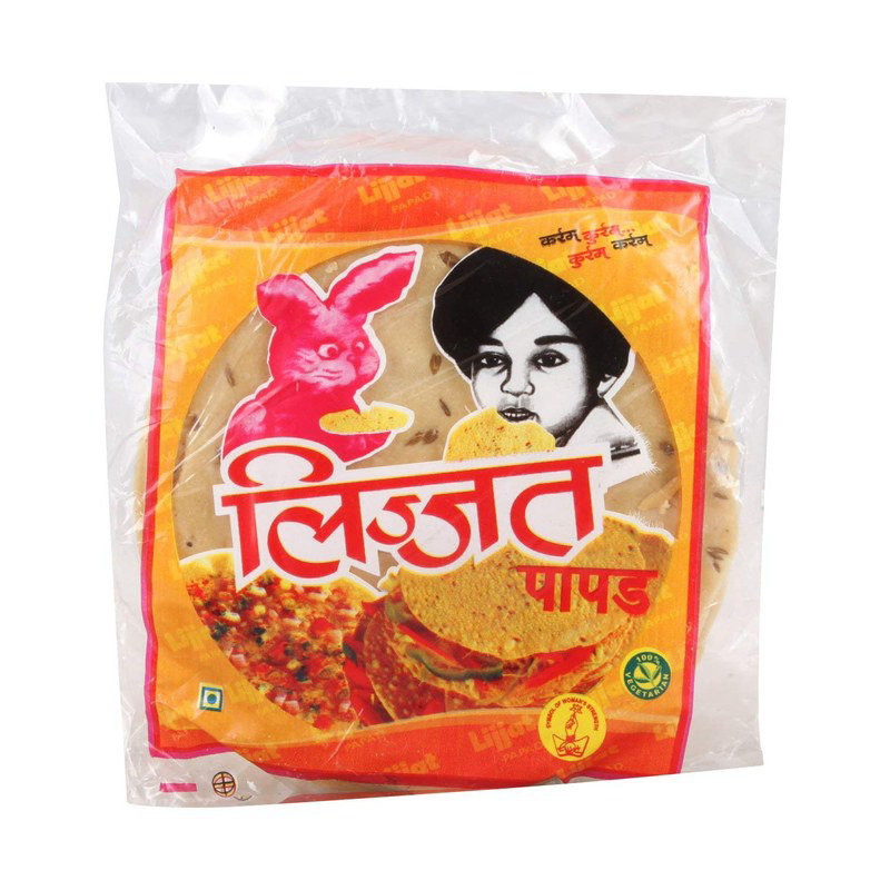 Lijjat Jeera Papad 200g