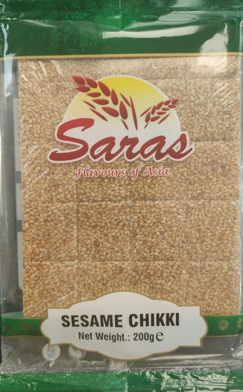 Saras Sesame Chikki 200g