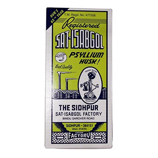 Sat Isabgol (Psyllium Husk) 200g (LARGE PACK)