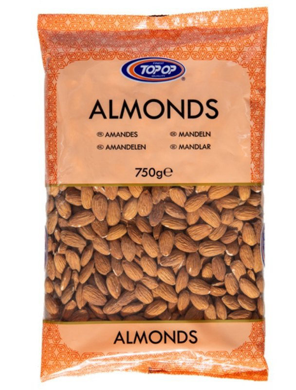 Top-Op Premium Almonds 750g