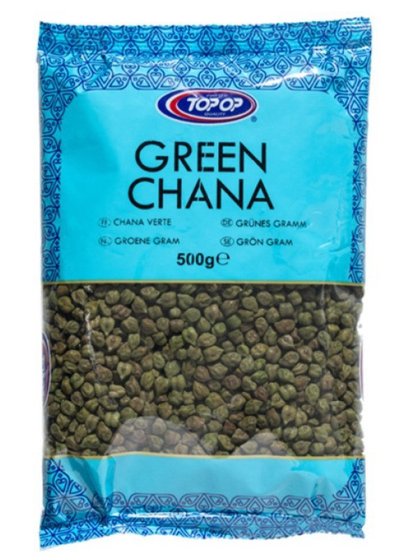Top-Op Premium Green Chana 500g