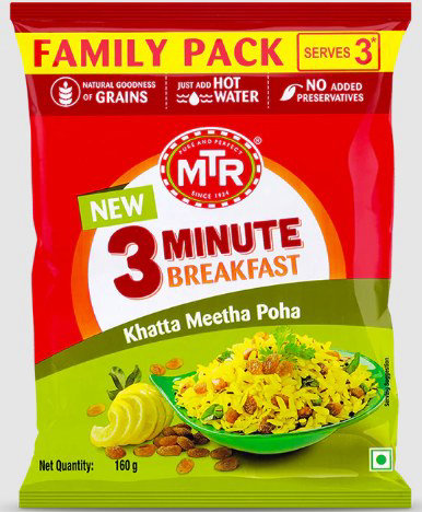 MTR Khatta Meetha Poha 160g