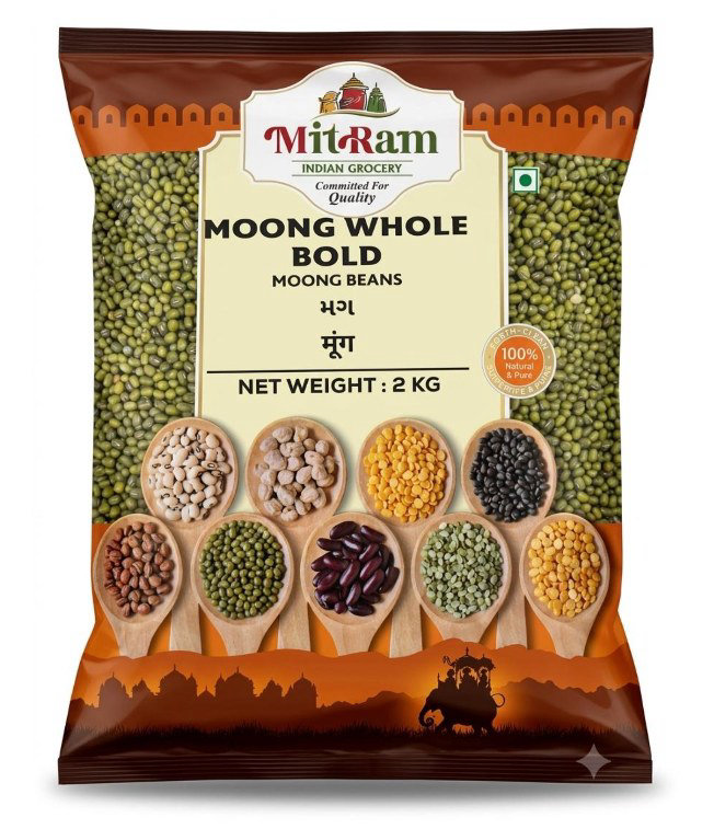 Mitram Premium Moong Beans 2kg