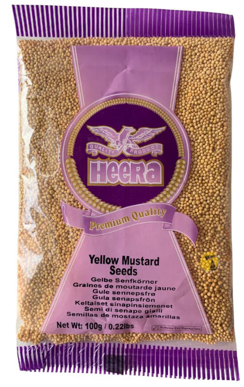 Heera Premium Yellow Mustard Seeds 100g