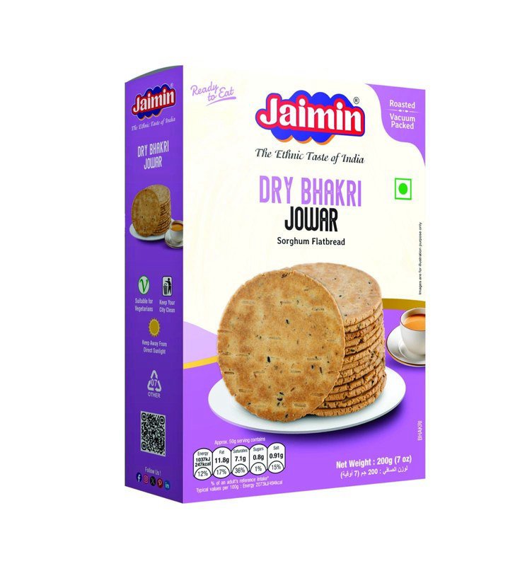 Jaimin Dry Jowar Bhakri 200g