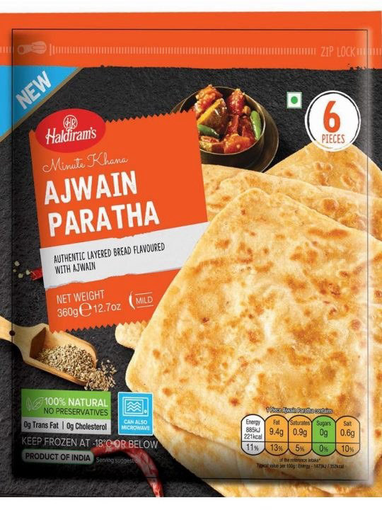 Haldiram’s Ajwain Paratha 360g