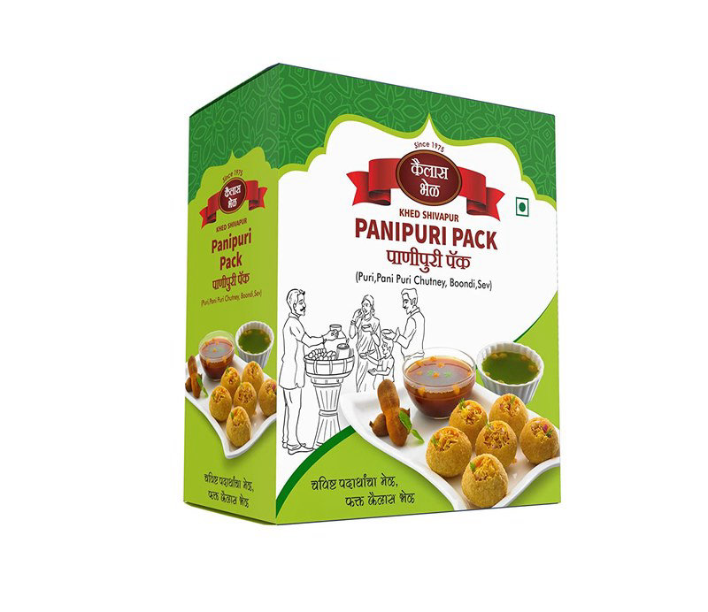 Kailas Pani Puri Kit (Family Pack) 400g