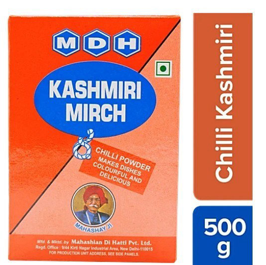 MDH Kashmiri Chilli Powder 500g (LARGE PACK)