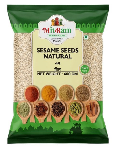 Mitram Sesame Seeds Natural 400g