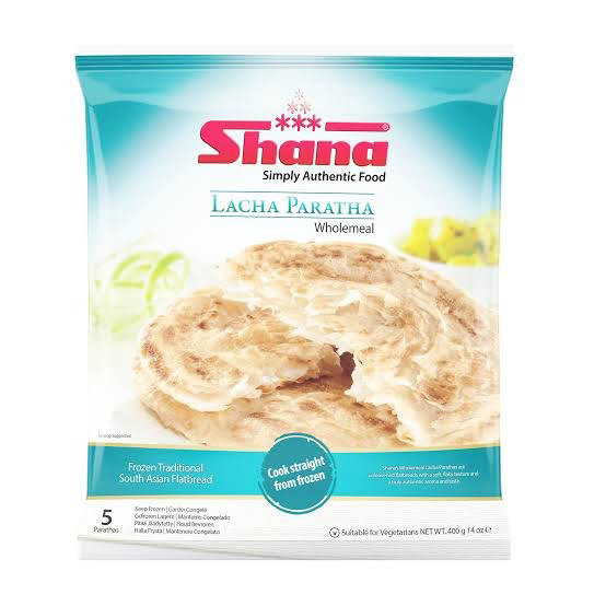 Shana Lacha Wholemeal Paratha 400g