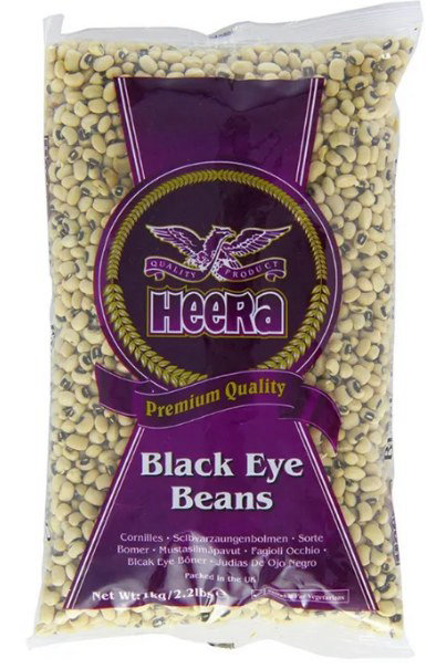 Heera Premium Black Eye Beans 1kg (SPECIAL OFFER)