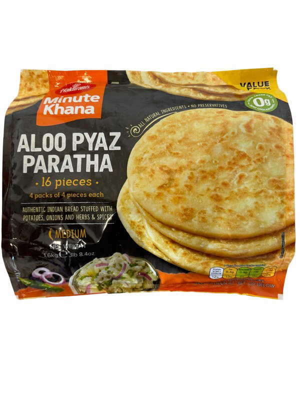 Haldiram’s Aloo Pyaz Paratha (FAMILY PACK) 1.6kg