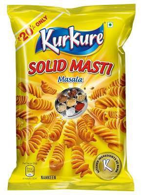 KurKure Solid Masti 61g Pack of 10