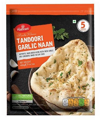 Haldiram’s Tandoori Garlic Naan 400g