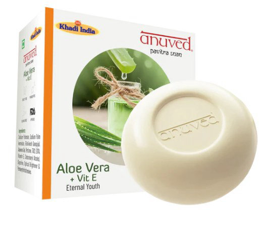 Anuved Aloe Vera Soap Bar 125g
