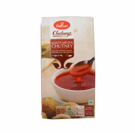 Haldiram's Khatti Meethi Chutney 5 Cups x 70g