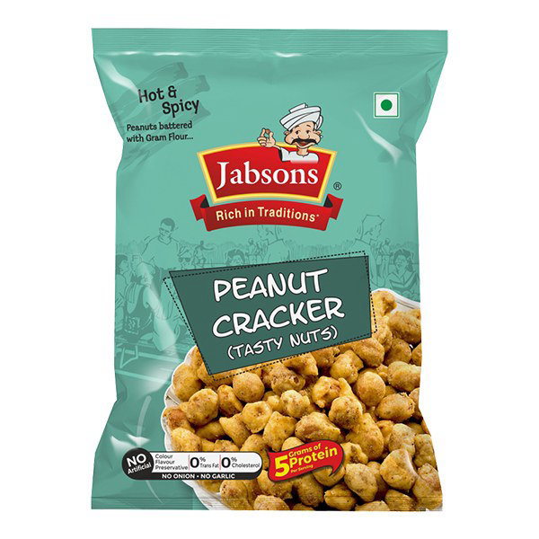 Jabsons Namkeen Peanut Cracker (Sing Bhujia) 140g