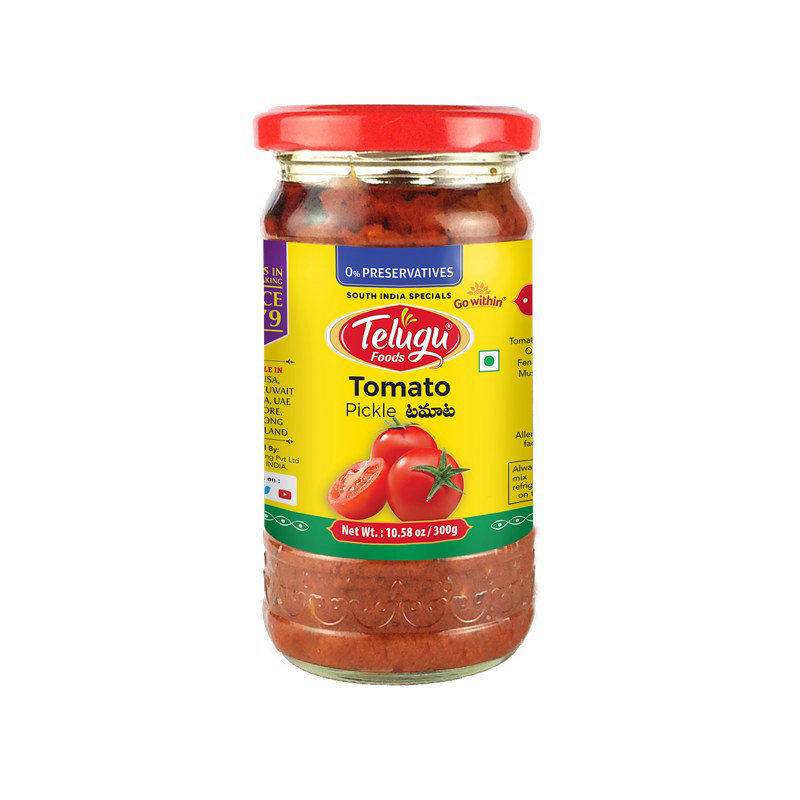 Telugu Premium Tomato Pickle 300g