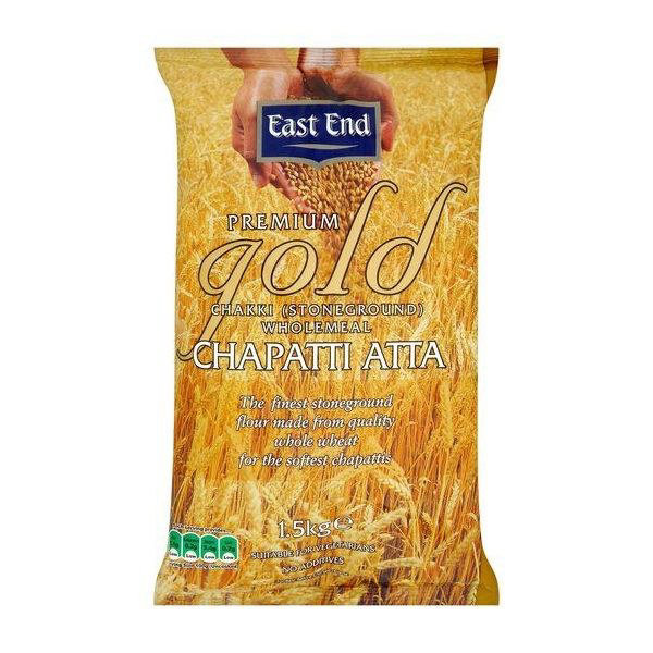 East End Premium Gold Wholemeal Chapatti Flour 1.5kg
