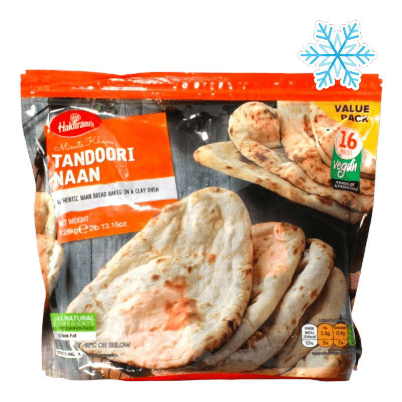 Haldiram's Tandoori Naan 1.28kg