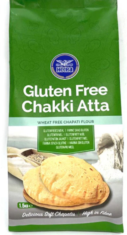 Heera Premium Gluten Free Chakki Atta 5kg