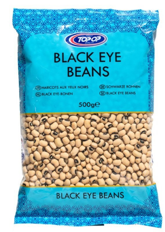 Top-Op Premium Black Eye Beans 1kg