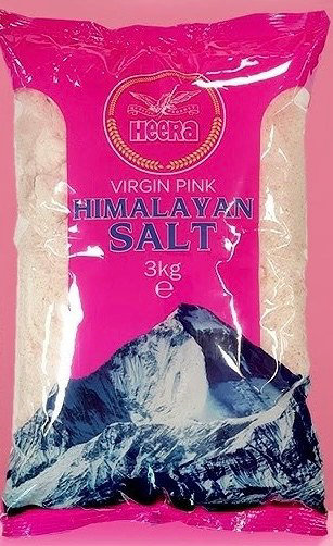 Heera Premium Virgin Pink Himalayan Salt 3kg