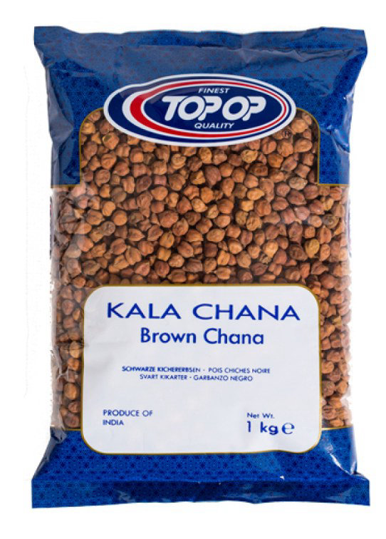 Top-Op Kala Chana (Brown Chick Peas) 1kg