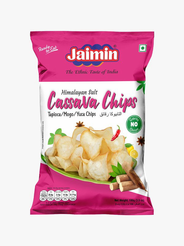 Jaimin Himalayan Salt Cassava Chips 100g