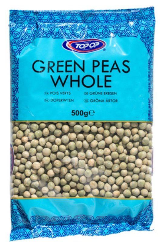 Top-Op Green Peas 500g