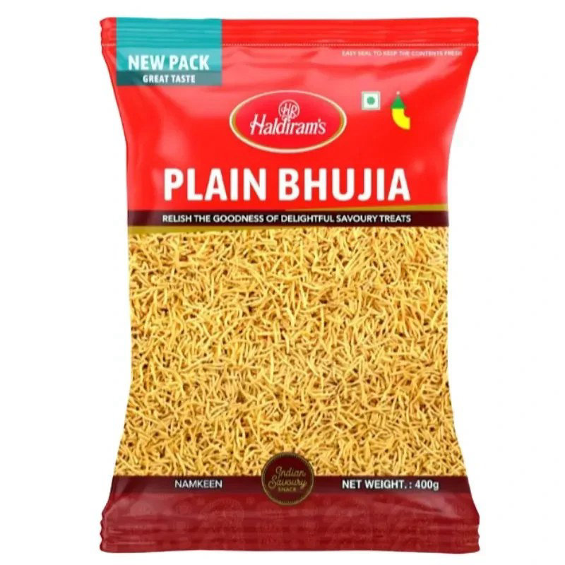 Haldiram's Plain Bhujia 400g (LARGE PACK)