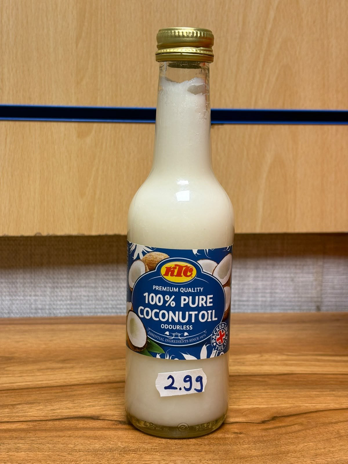 KTC 100% Pure coconut oil 250ml