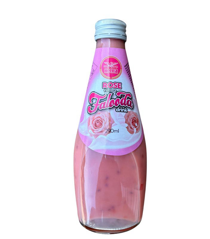 Heera Premium Falooda Drink - Rose Flavour 290ml (MEGA OFFER)