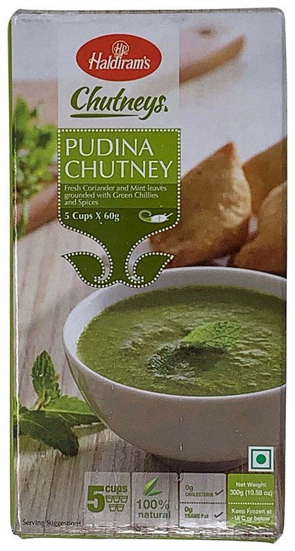 Haldiram’s Pudina Chutney 5 cups x 60g