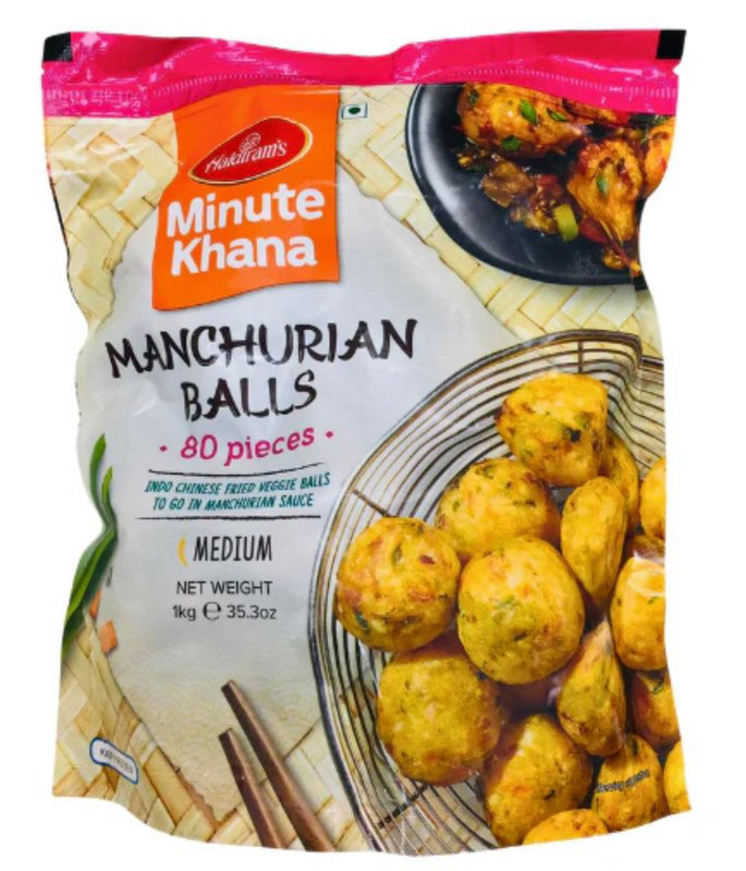 Haldiram’s Manchurian Balls 1kg (80 pieces)