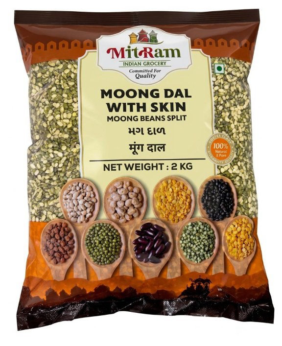 Mitram Premium Moong Dall Chilka (Moong Split) 2kg