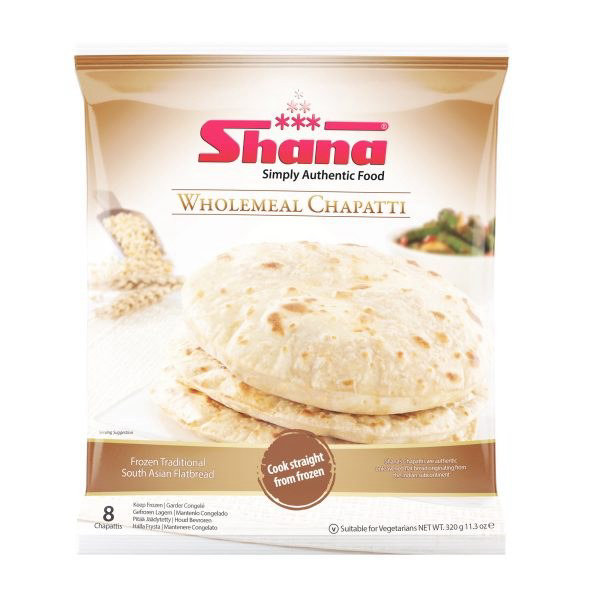 Shana Wholemeal Chappati 8's