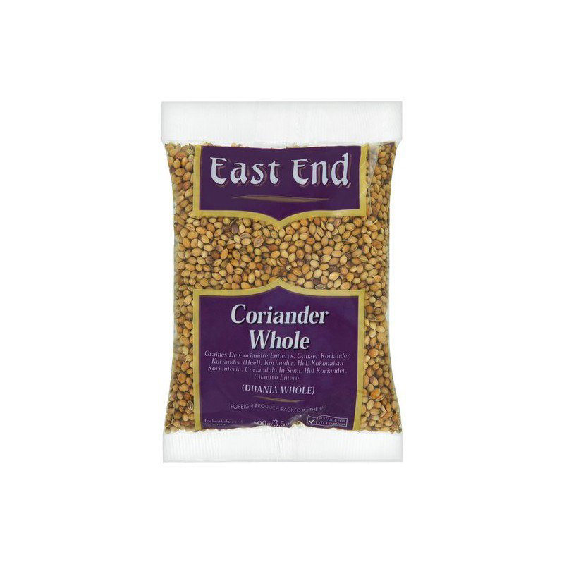 East End Coriander Seeds (Whole Indori) 100g