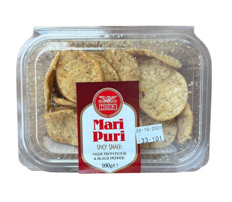 Heera Premium Mari Puri (In Resealable Tub) 160g
