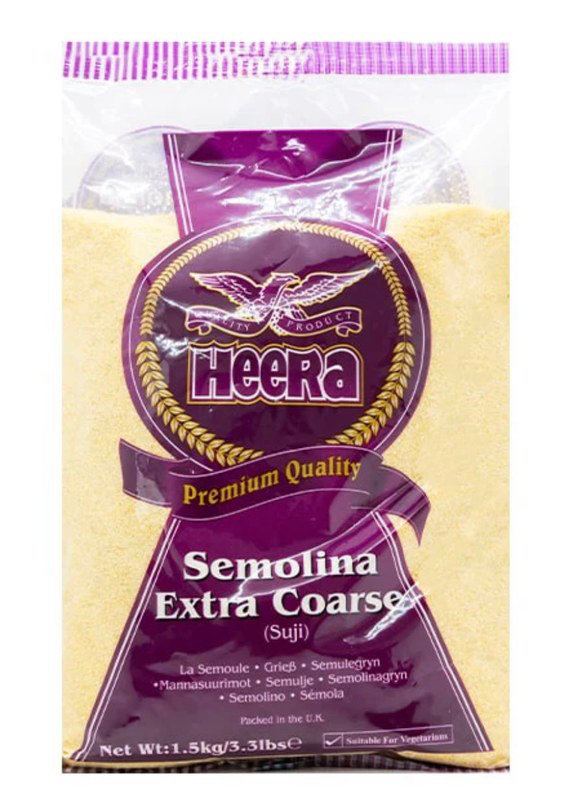 Heera Semolina Extra Coarse 1.5kg *MEGA OFFER*