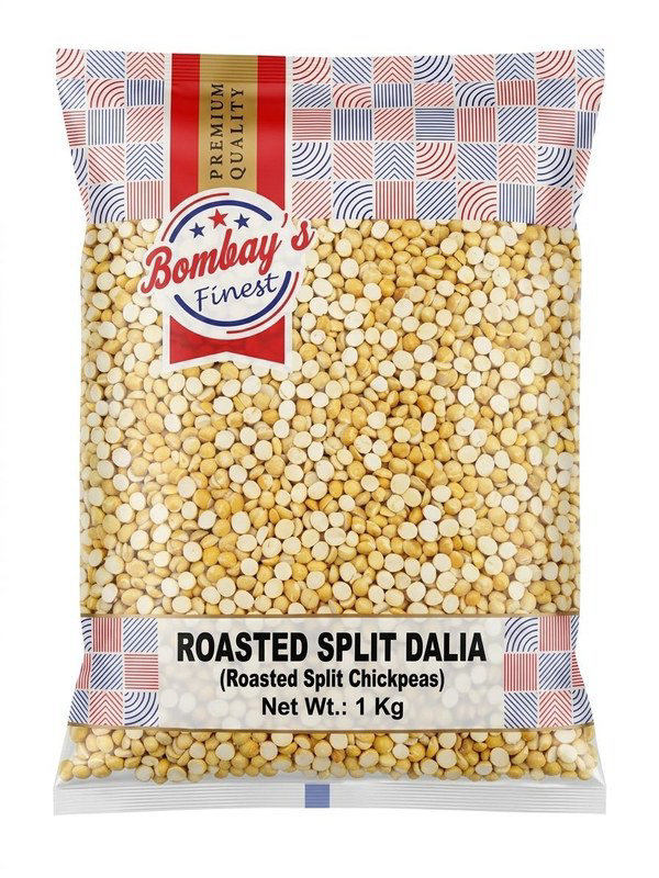 Bombay's Finest Roasted Split Daria 1kg (MEGA OFFER)
