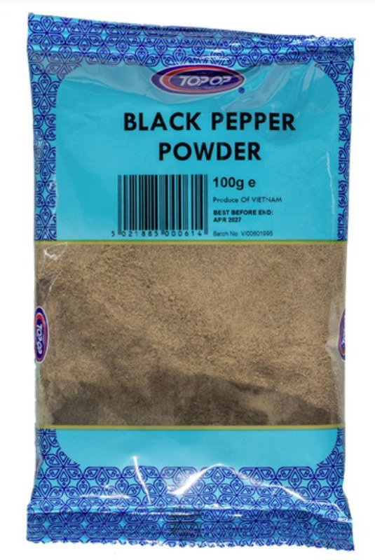 Top-Op Premium Black Pepper Powder 100g